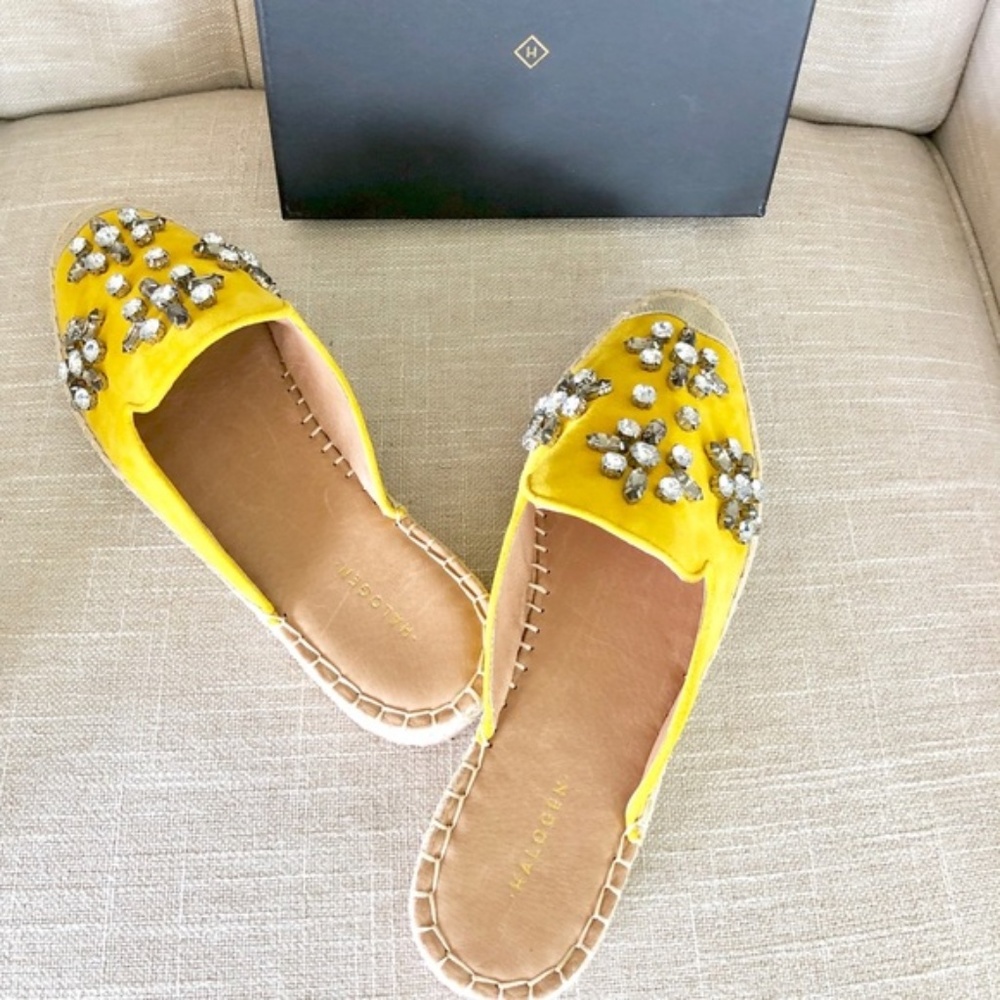 NEW HALOGEN Suede Mules